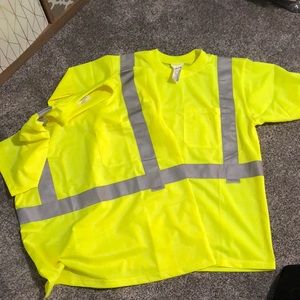 Mens High Visibility Work T-Shirts